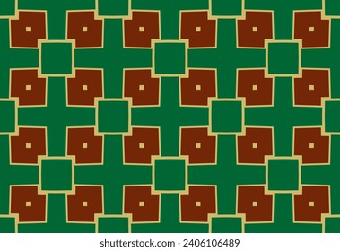 seamless pattern with squares.    Seamless abstract chain pattern  . Geometric texture. Repeated printing. A seamless background.