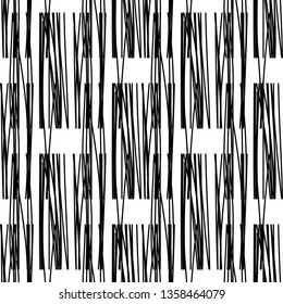 Seamless pattern with squares. Abstraction