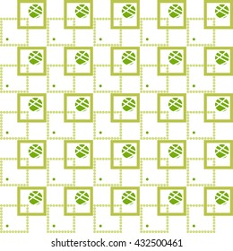 seamless pattern with squares. Abstraction. decoration