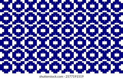 seamless pattern with squares, seamless pattern with cross, X cross geometric repeat pattern. Simple subtle seamless blue wave background design on fabric printing or wallpaper or packing print, Thai