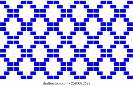 seamless pattern with squares, seamless pattern with cross, X cross geometric repeat pattern. Simple subtle seamless blue wave background design on fabric printing or wallpaper or packing print, Thai