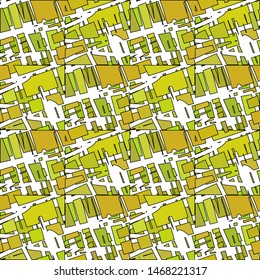 Seamless pattern with squares. Geometric abstraction