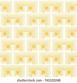 seamless pattern with squares and lines. vector geometric background. abstract ornament wallpaper design. modern fashion print