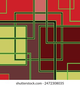 Seamless pattern with squares. Modern design.