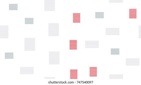 Seamless pattern with squares on a white background. Repeating vector pattern.