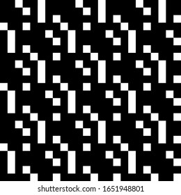 Seamless pattern. Squares, rectangles wallpaper. Ethnic motif. Tiles, bars backdrop. Geometric background. Mosaic illustration. Checks, strokes ornament. Digital paper, textile print . Vector.