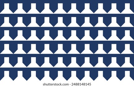 seamless pattern with squares triangle, seamless bottle pentagon pattern with geometric repeat pattern. Simple subtle seamless blue background design on fabric printing or wallpaper, packing print