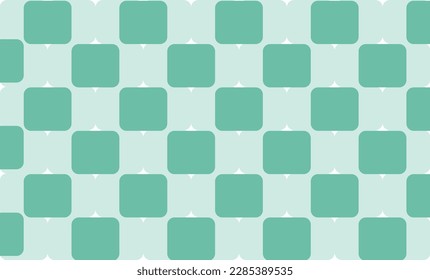 seamless pattern with squares, two tone green pastel color repeat seamless block pattern, replete image, design for fabric pattern