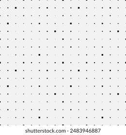 seamless pattern, squares with uneven edges on a blue background