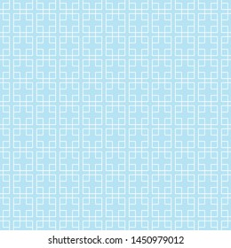 Seamless pattern squares. Unusual lattice. Geometric background.