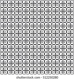 Seamless pattern with squares. Vector abstract background. Stylish cell structure