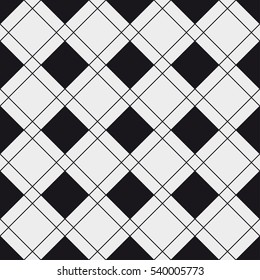 Seamless pattern with squares. Vector abstract background.