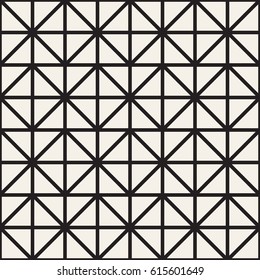 Seamless Pattern With Squares. Vector Stylish Geometric Linear Structure