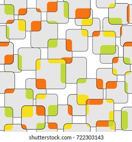 Seamless pattern with squares.Modern stylish texture. 