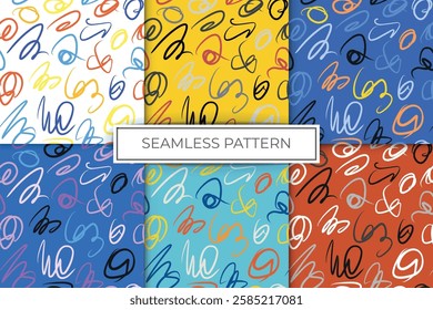 seamless pattern squiggles doodle bright background print wrapping paper blue set.jpg