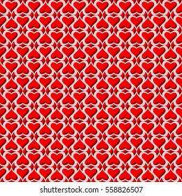 Seamless pattern for St. Valentine's day.