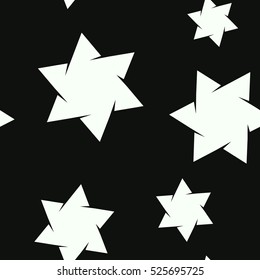 seamless pattern with star of David traditional Jewish symbol for your design