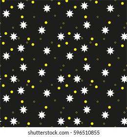 Seamless pattern star design.Vector background