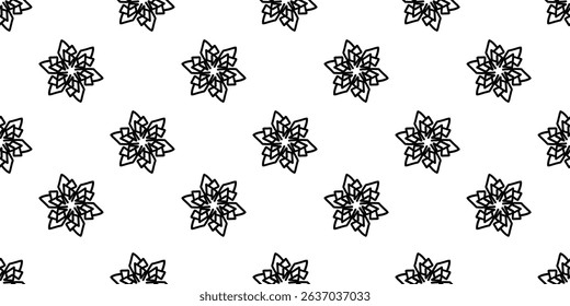 Seamless pattern star geometric pattern. vector stock .eps