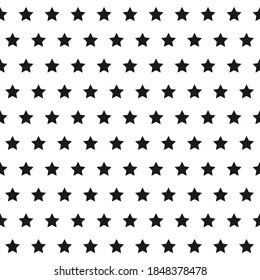 Seamless pattern with star. Holiday background. Vector illustration.