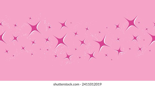 seamless pattern with a star. trendy pink stripe, texture. fashion background for girls. simple background for print,  wallpaper, banner. Abstract geometric design. art vector. barbie style