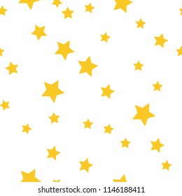 Seamless pattern of stars