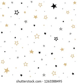 Seamless pattern with stars