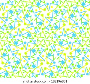 Seamless pattern with stars