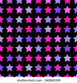 Seamless Pattern with stars