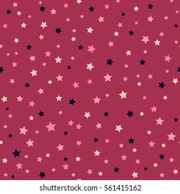 seamless Pattern of stars