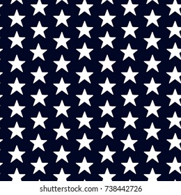 Seamless pattern with stars