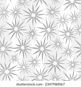 Seamless pattern with stars. Abstract background. Vector illustration. Design  for web, wrapping, wallpaper, textile, cover, print, fabric, fashion.