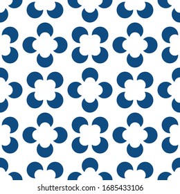 Patrón sin inconvenientes con estrellas o flores abstractas. EPS10 en segundo plano del vector
