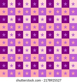 seamless pattern with stars background