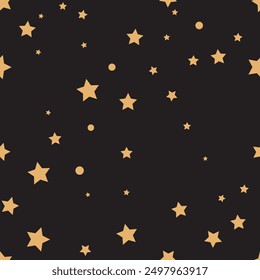seamless pattern with stars background 