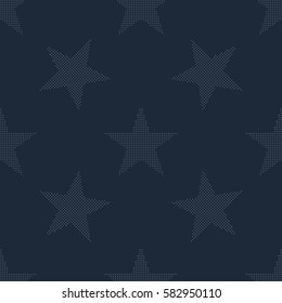 Seamless pattern with stars. Background for website