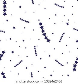 Seamless pattern with stars background,vector .