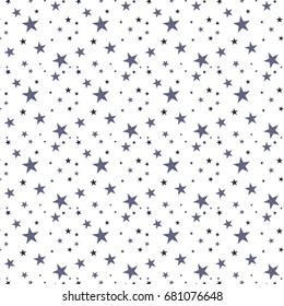 Seamless pattern with  stars background,vector EPS 10