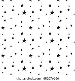 Seamless pattern with  stars background,vector EPS 10