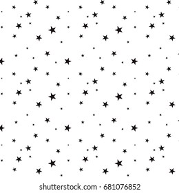 Seamless pattern with  stars background,vector EPS 10