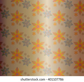 Seamless pattern of stars. Fashion graphic background design. Abstract texture. Template for printed, textiles, wrapping, website etc. VECTOR illustration.