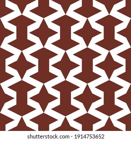 Patrón sin foco. Estrellas, figuras adornadas. Fondo geométrico. Motivo de los polígonos. Fondo de formas simples. Papel de escritorio geométrico. Papel digital, impresión textil, diseño web, ilustración abstracta. Vector.