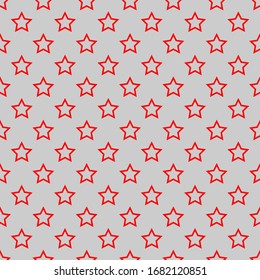 Patrón de estrellas sin problemas.Fondo geométrico. Ilustración vectorial. Buena calidad. Buen diseño.