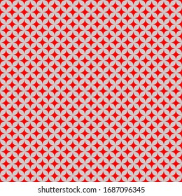 Nahtlose Sternmuster. Geometrischer Hintergrund. Vektorillustration. Gute Qualität. Gutes Design.
