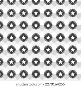 Seamless pattern with stars on a white background. Vector illustration.