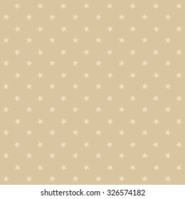 Seamless pattern with stars on white background. Vector illustration.