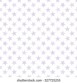 Seamless pattern with stars on white background. Vector illustration.