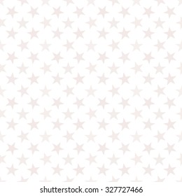 Seamless pattern with stars on white background. Vector illustration.