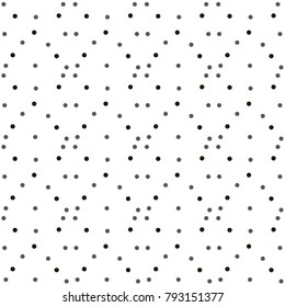Seamless pattern of stars on white background