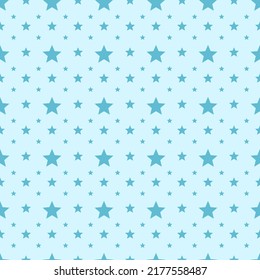 patrón ininterrumpido con estrellas de color pastel